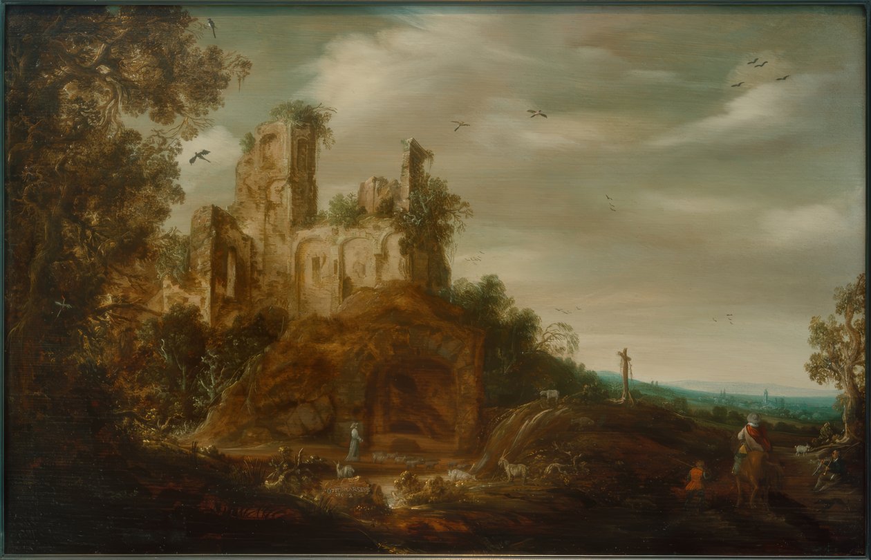 Paisagem de Otto Marseus  van Schrieck