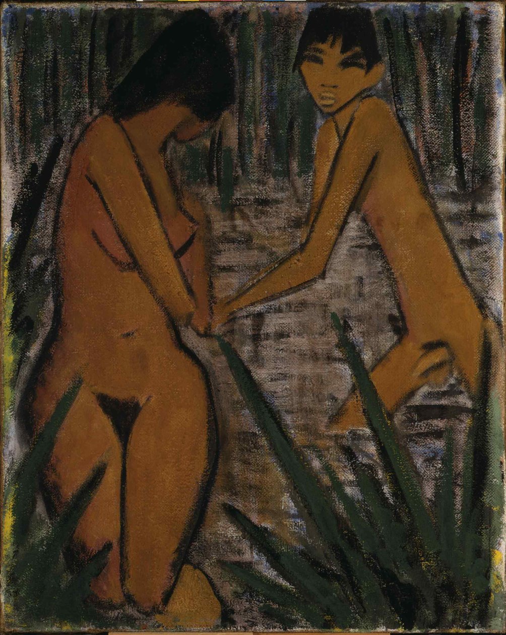 Banhistas, c. 1920 de Otto Mueller