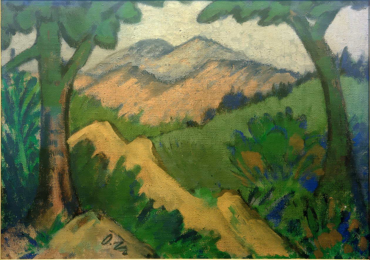 Paisagem dunar de Otto Mueller
