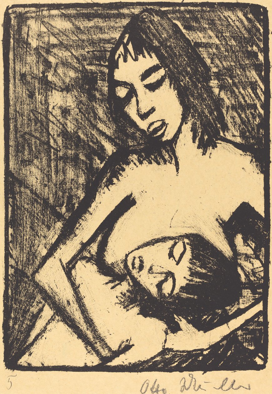 Mãe e filho de Otto Müller