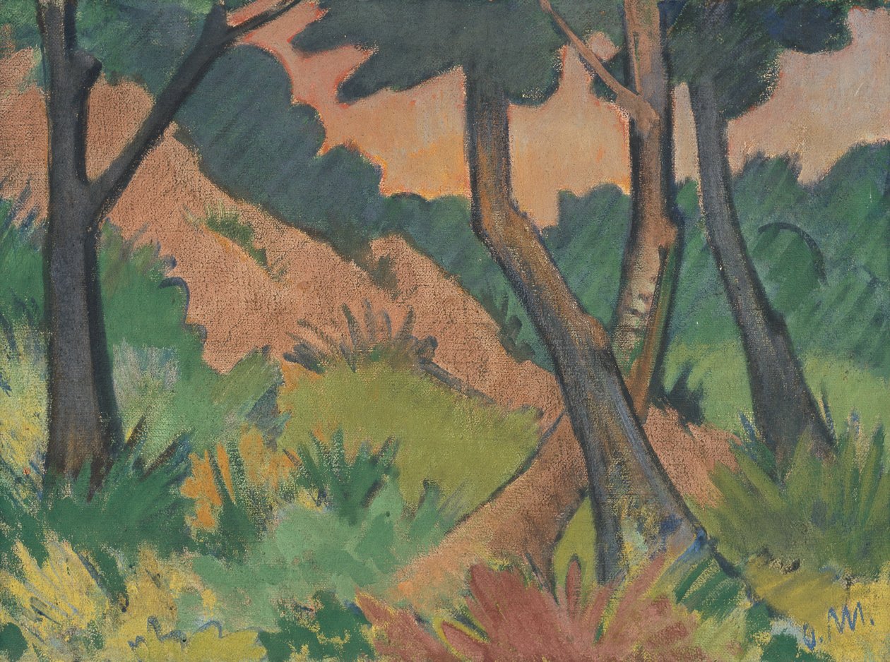 Paisagem III de Otto Mueller