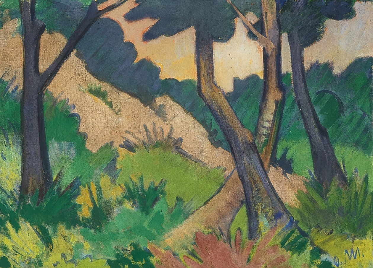 Paisagem III de Otto Mueller