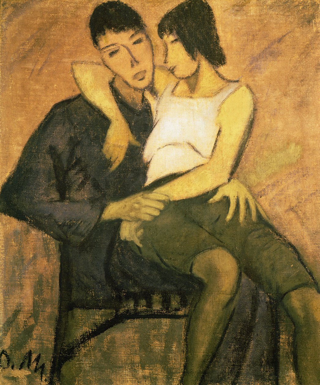 Casal Urbanite, 1920 de Otto Mueller