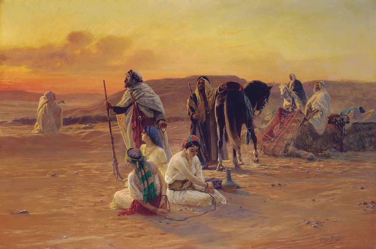 Um descanso no deserto de Otto Pilny