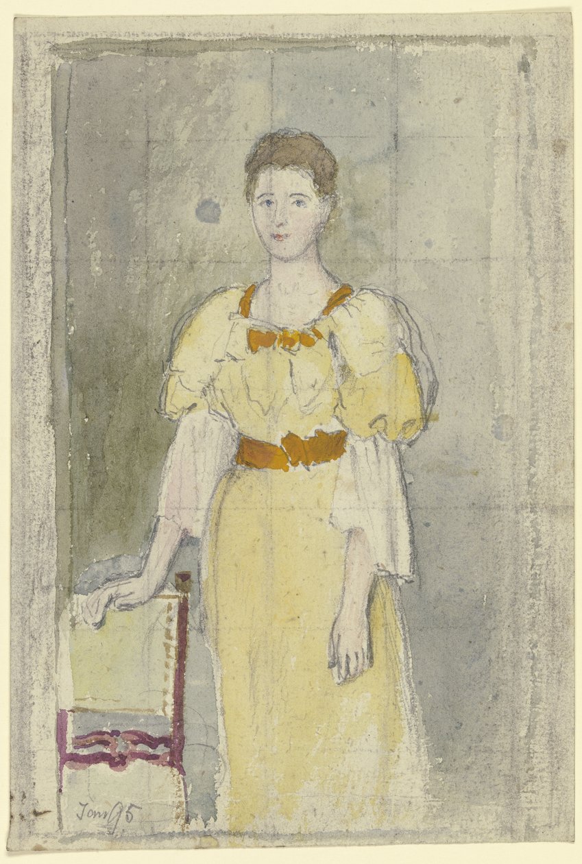 Senhora de pé de Otto Scholderer