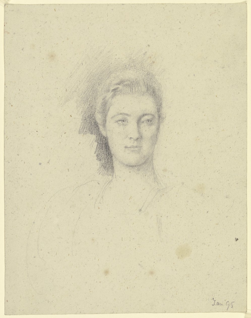 Retrato da Srta. Martin de Otto Scholderer