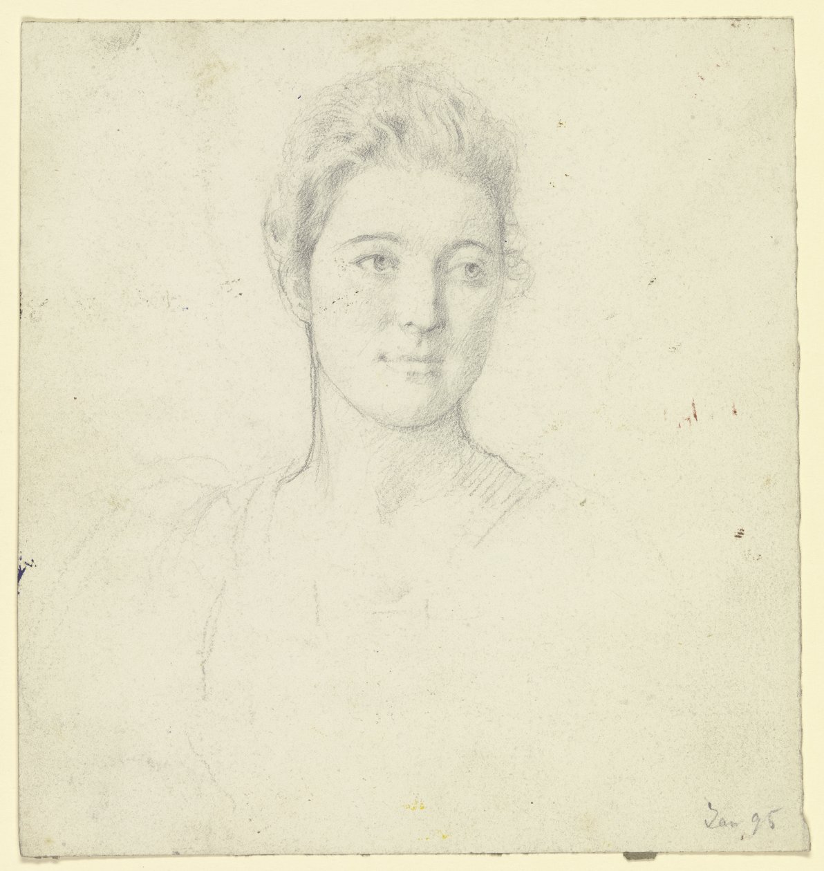 Retrato da Srta. Martin de Otto Scholderer