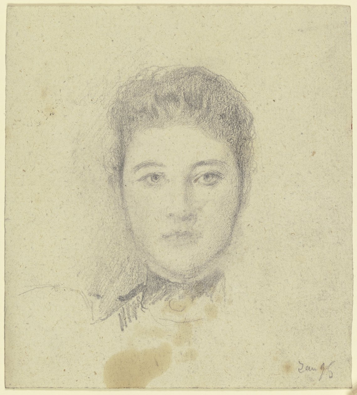 Retrato da senhorita Martin de Otto Scholderer