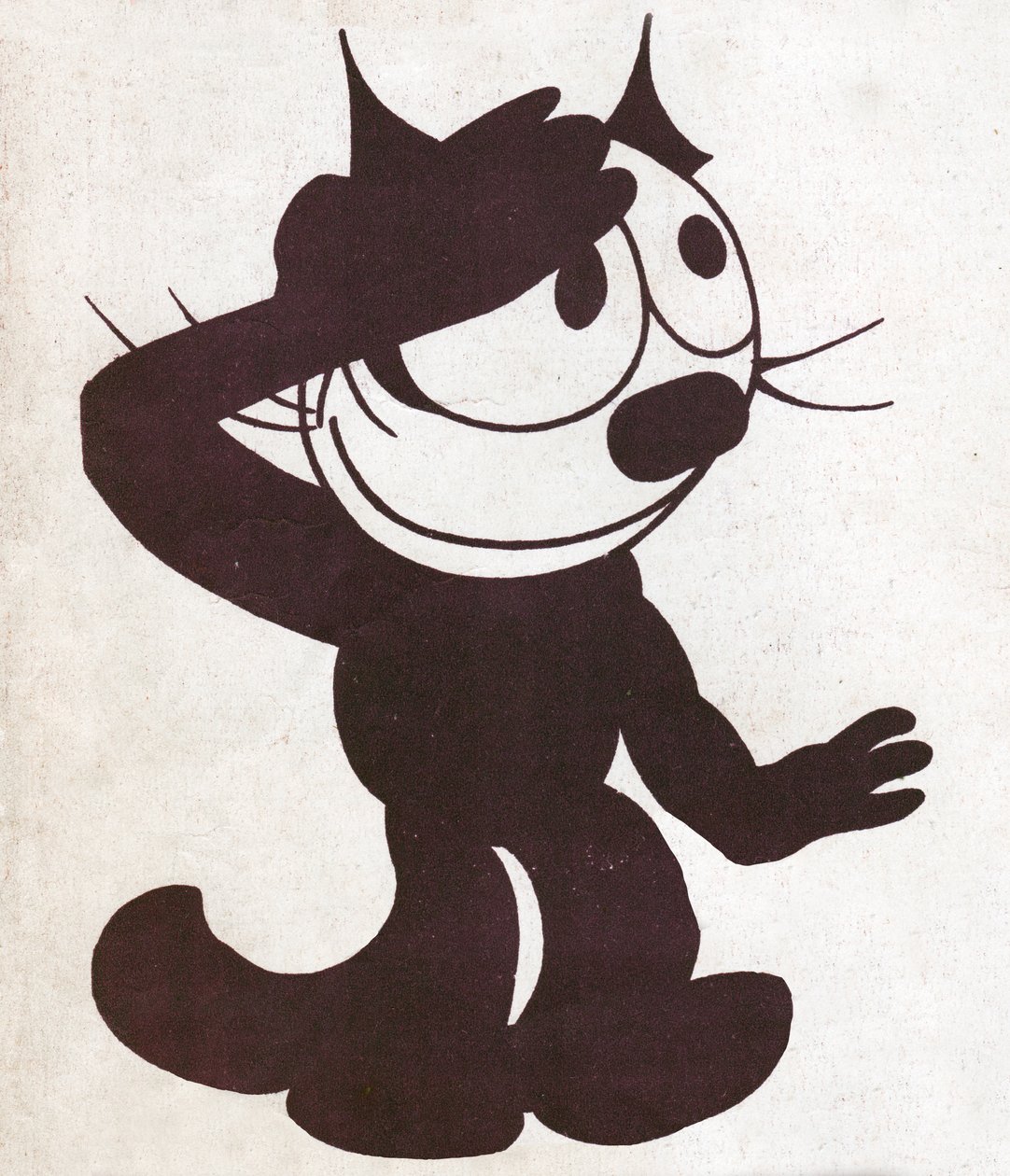 Félix o Gato. Félix o gato. (ilustração, por volta de 1930) de Otto and Sullivan Pat Messmer
