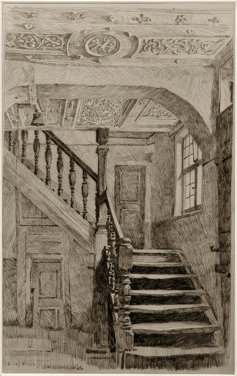 Da casa de trabalho em Marburg de Otto Ubbelohde