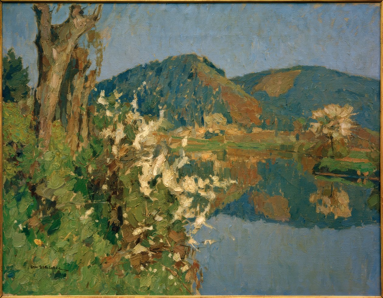 Primavera (paisagem do rio) de Otto Ubbelohde