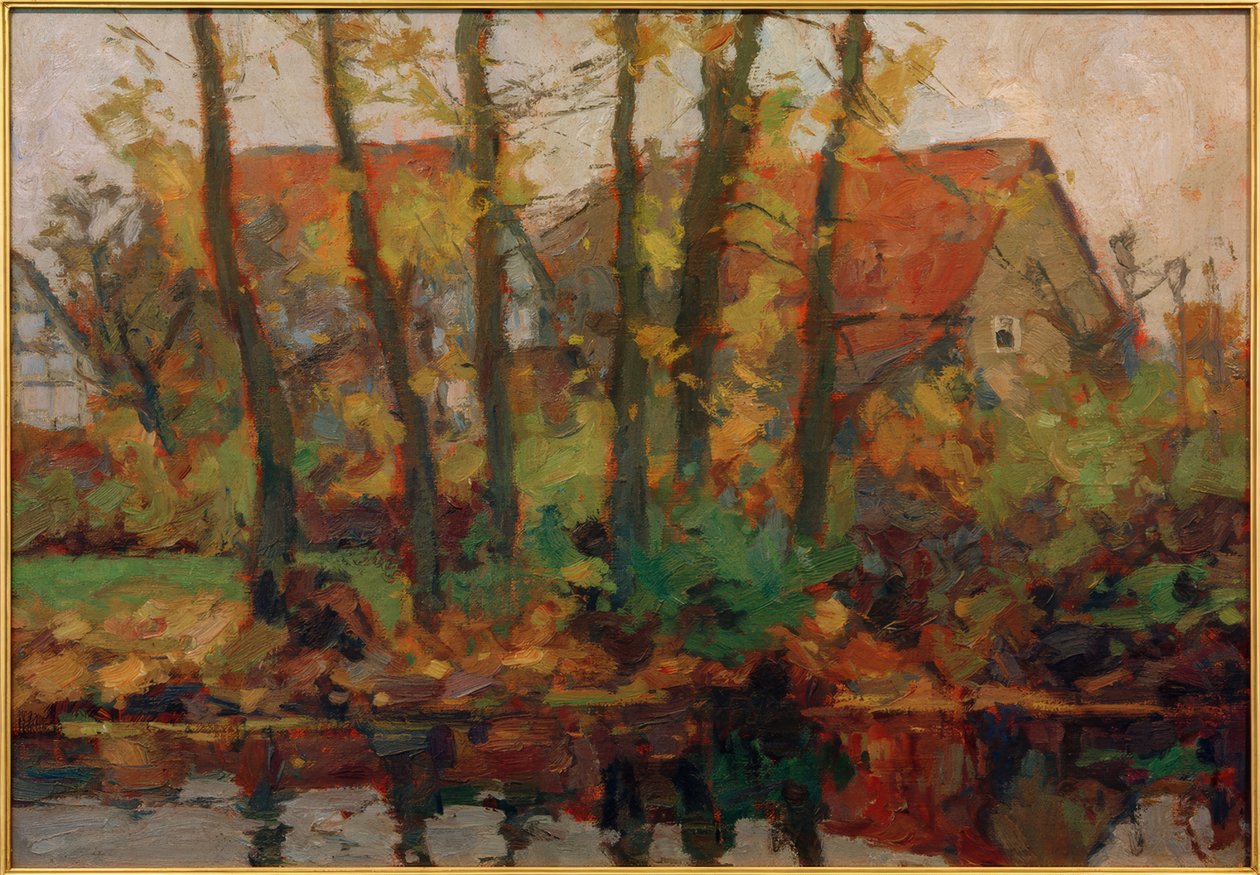Casas em Goßfelden de Otto Ubbelohde