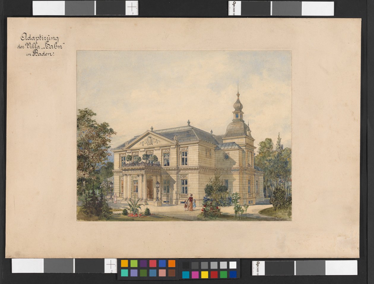 Adaptação da villa «Hahn» em Baden de Otto Wagner