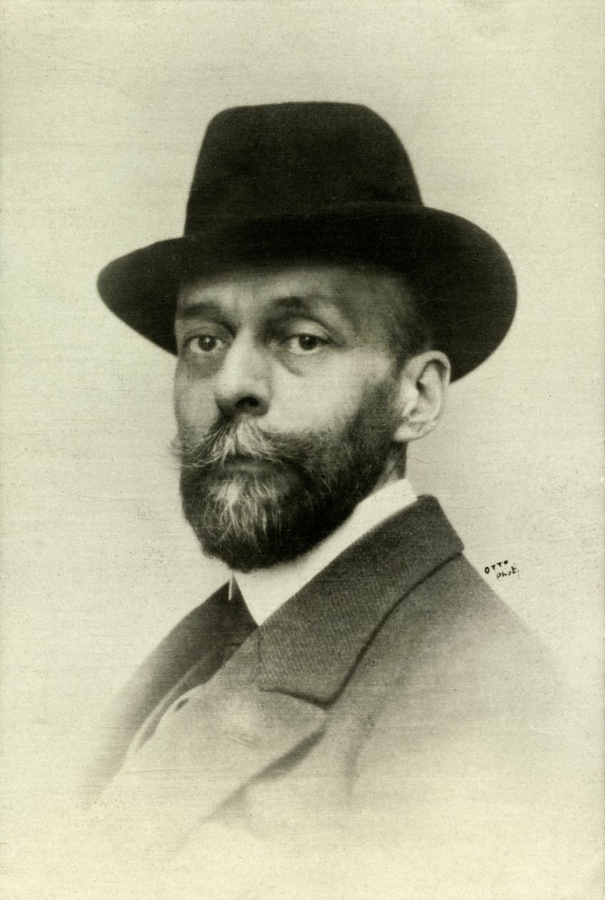 Retrato de René Boylesve (foto) de Otto phot
