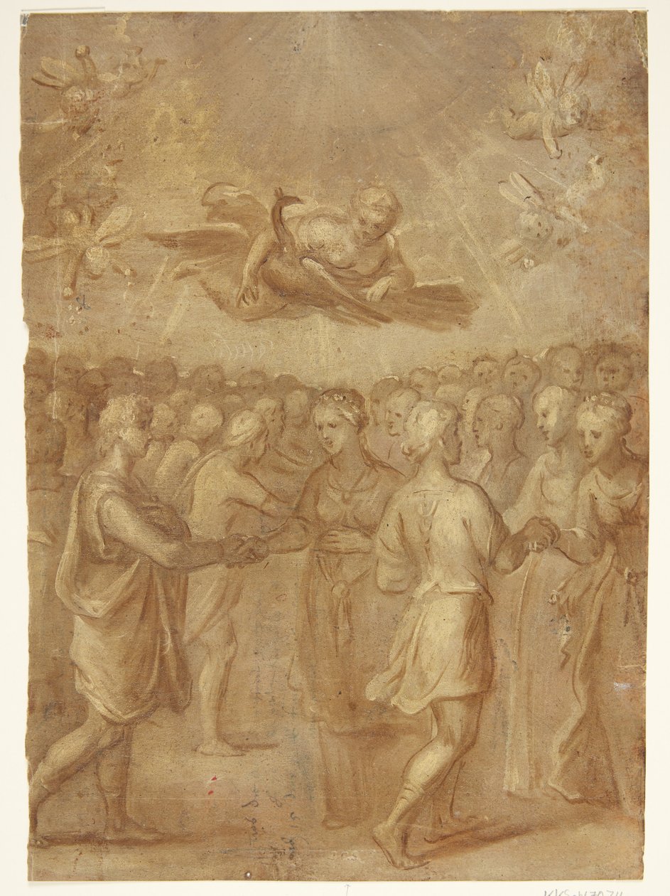 Cena mitológica de Otto van Veen