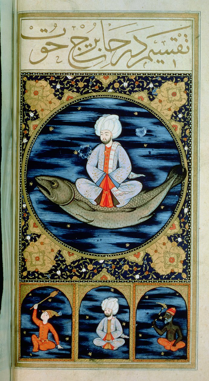 SUF.TURA 242 f.30v Peixes de Ottoman School