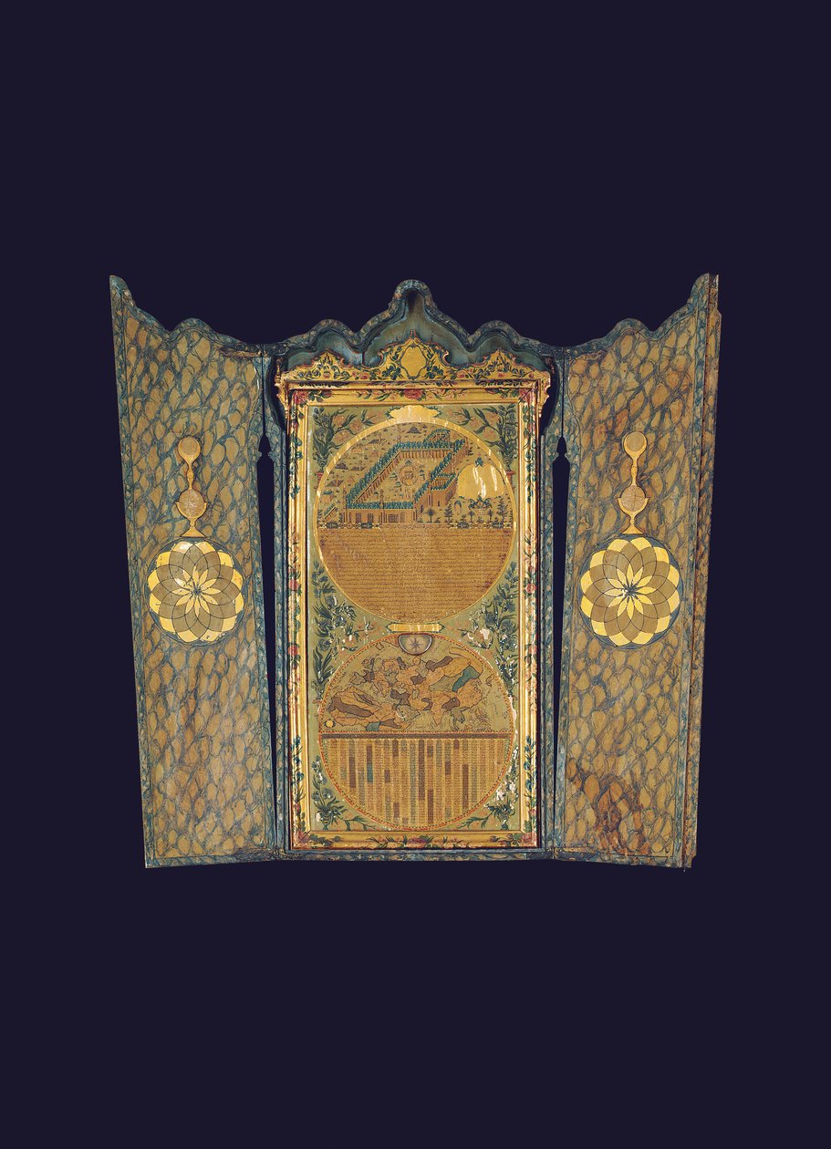 Qibla Compass, Constantinopla de Ottoman School