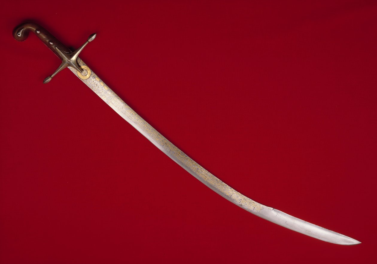Sabre de Soliman (Suleyman) I o Magnífico (1494-1566), Sultão Otomano de Ottoman School