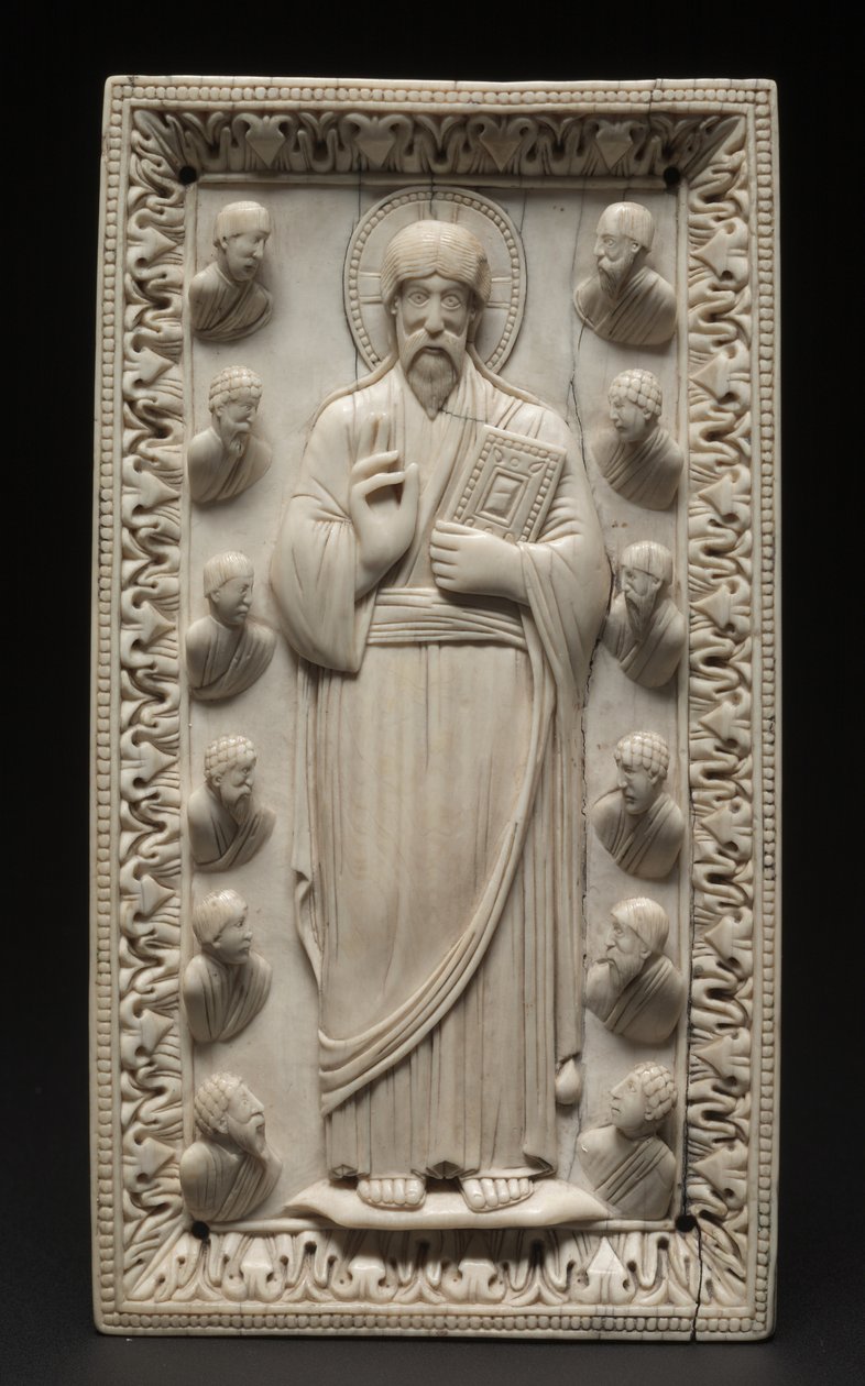A Missão de Cristo aos Apóstolos, c.970-980 de Ottonian