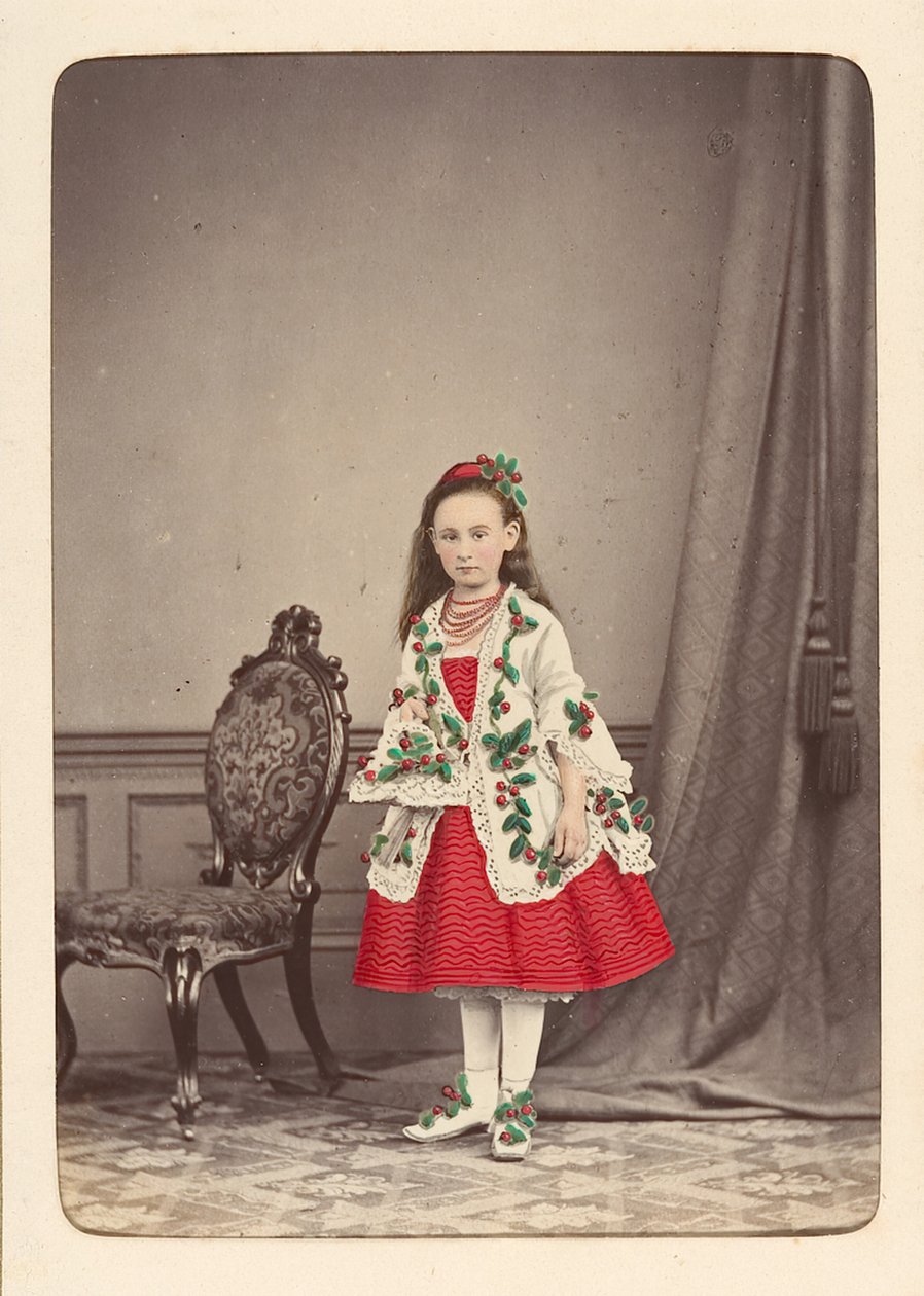 Álbum da família Follett de crianças fantasiadas para um baile de fantasia, ca. 1880. de Owen Angel