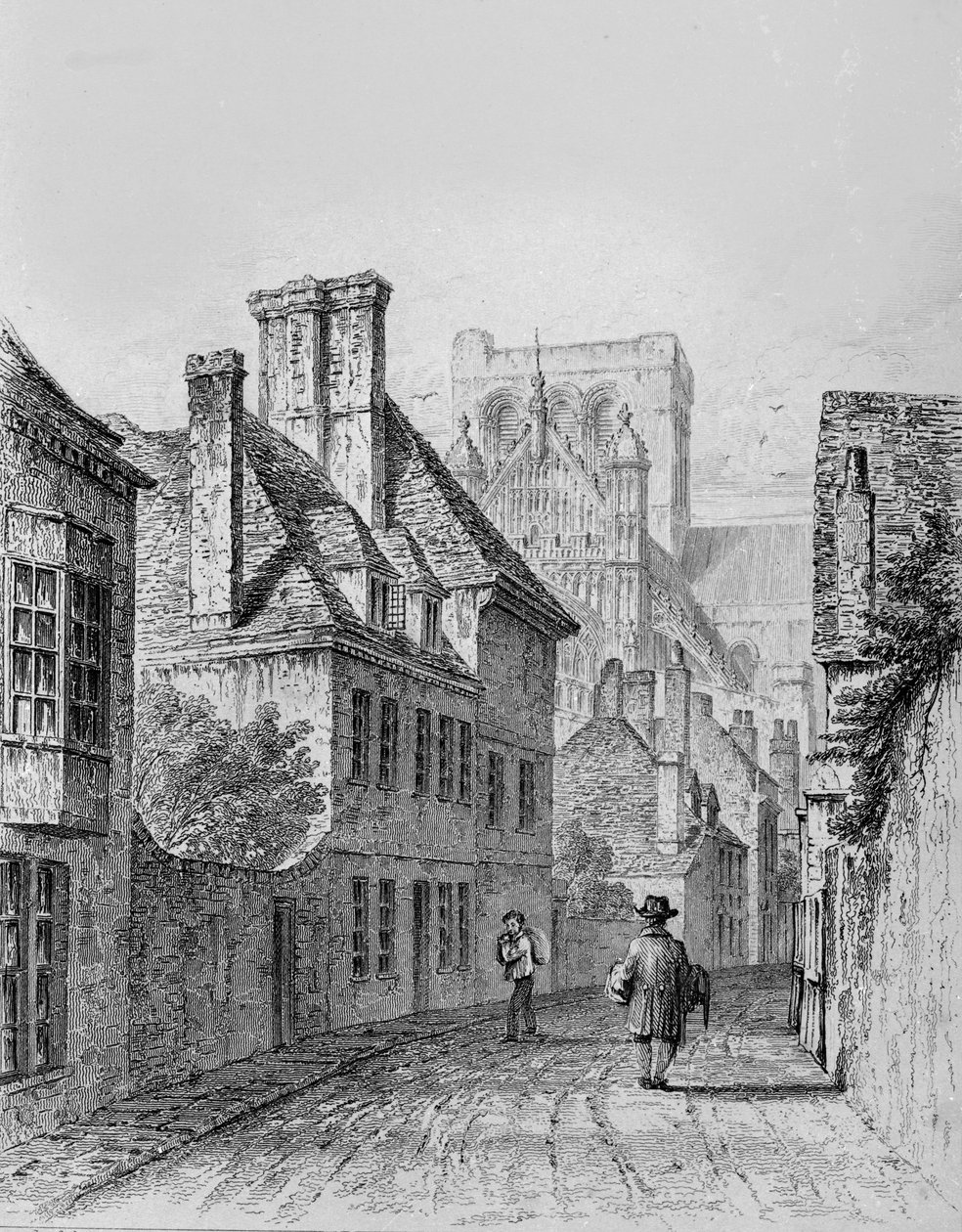 Rua Colebrook Winchester, c.1830 de Owen Brown Carter
