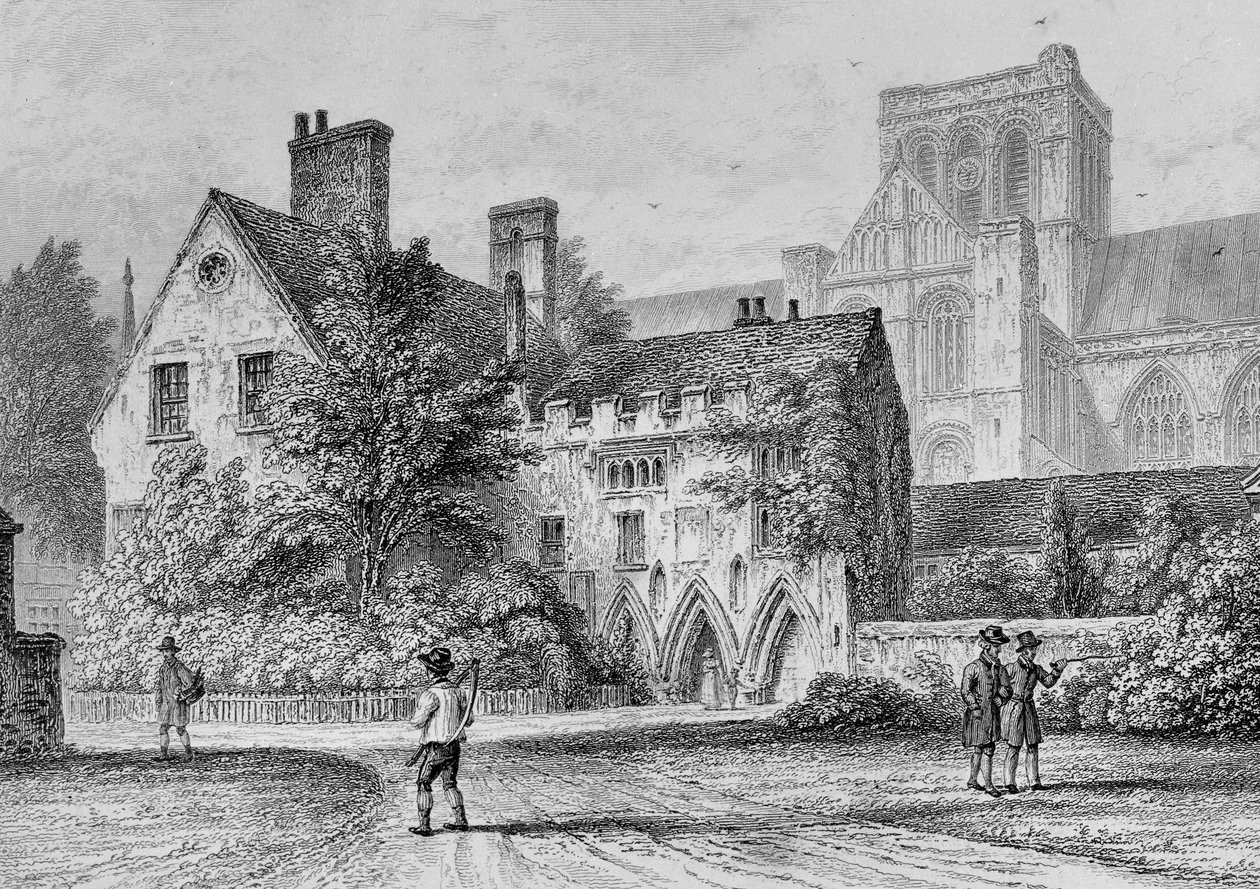 O Deanery Winchester, c.1830 de Owen Brown Carter
