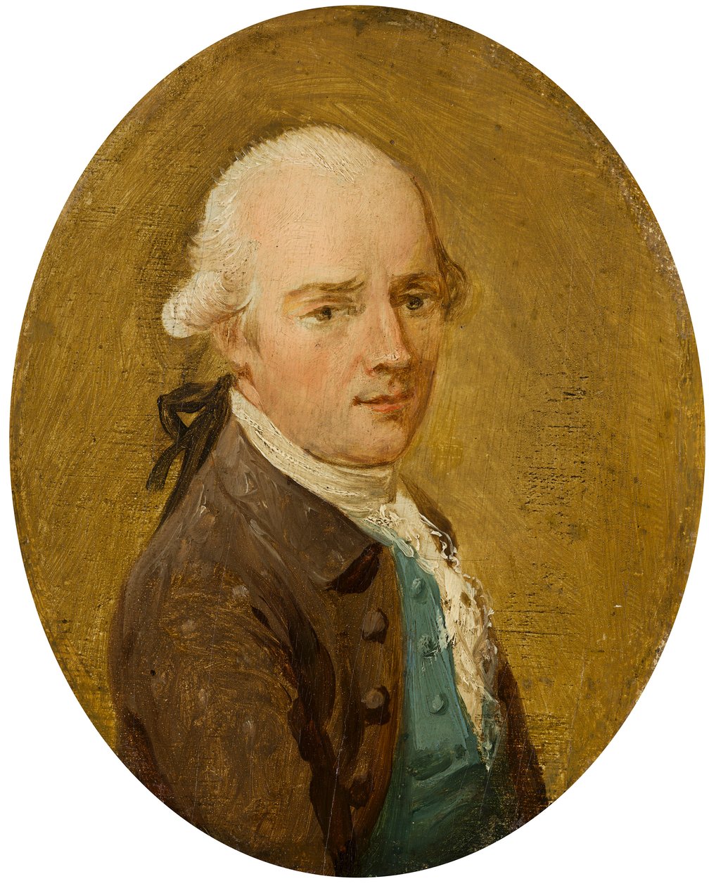 Retrato de um homem de Ozias Humphry