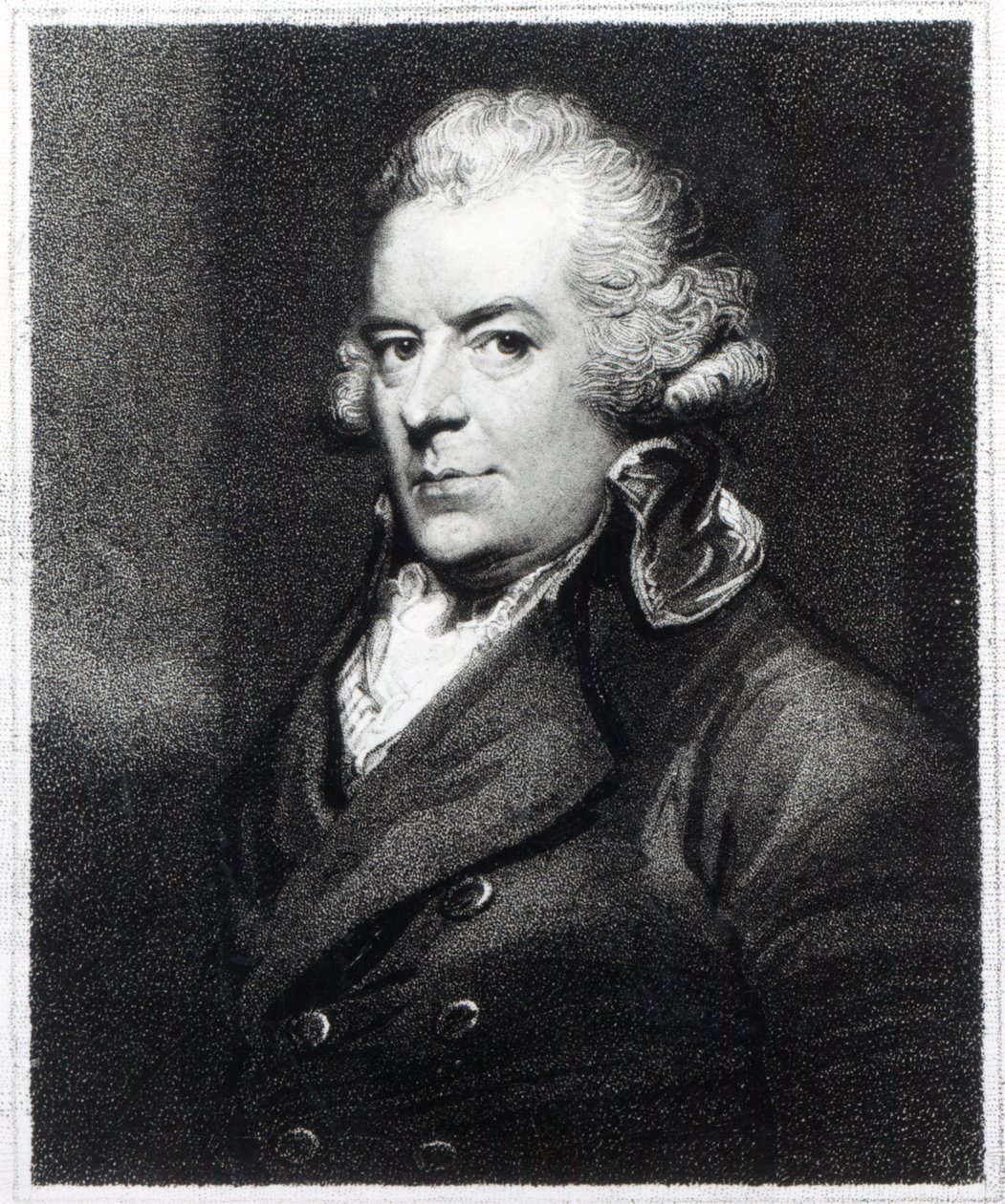 James Wyatt Esq. RA, gravado por Joseph Singleton, c.1795 de Ozias Humphry