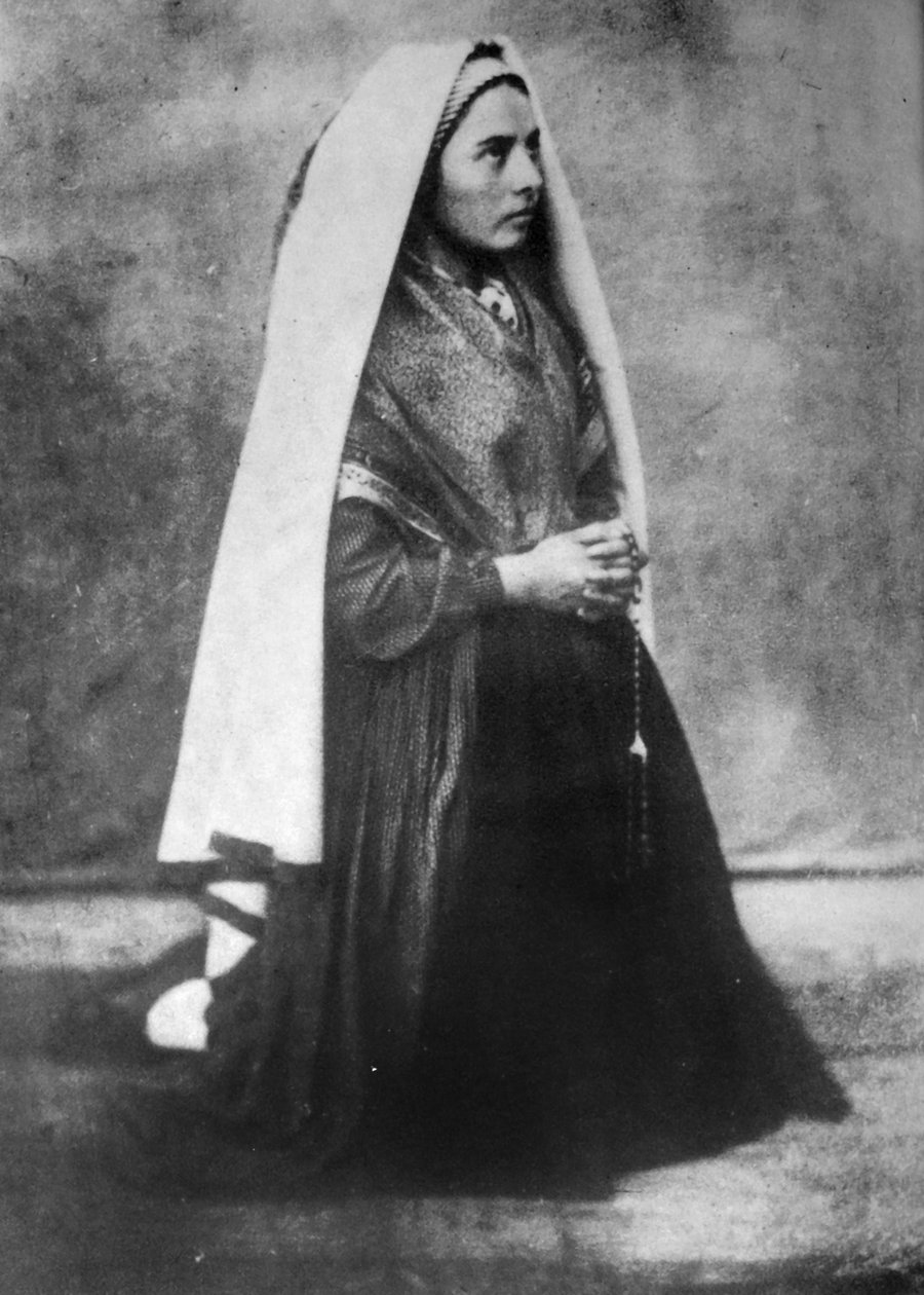 Saint Bernadette Soubirous, 1861 ou 1862 de P. Bernadou
