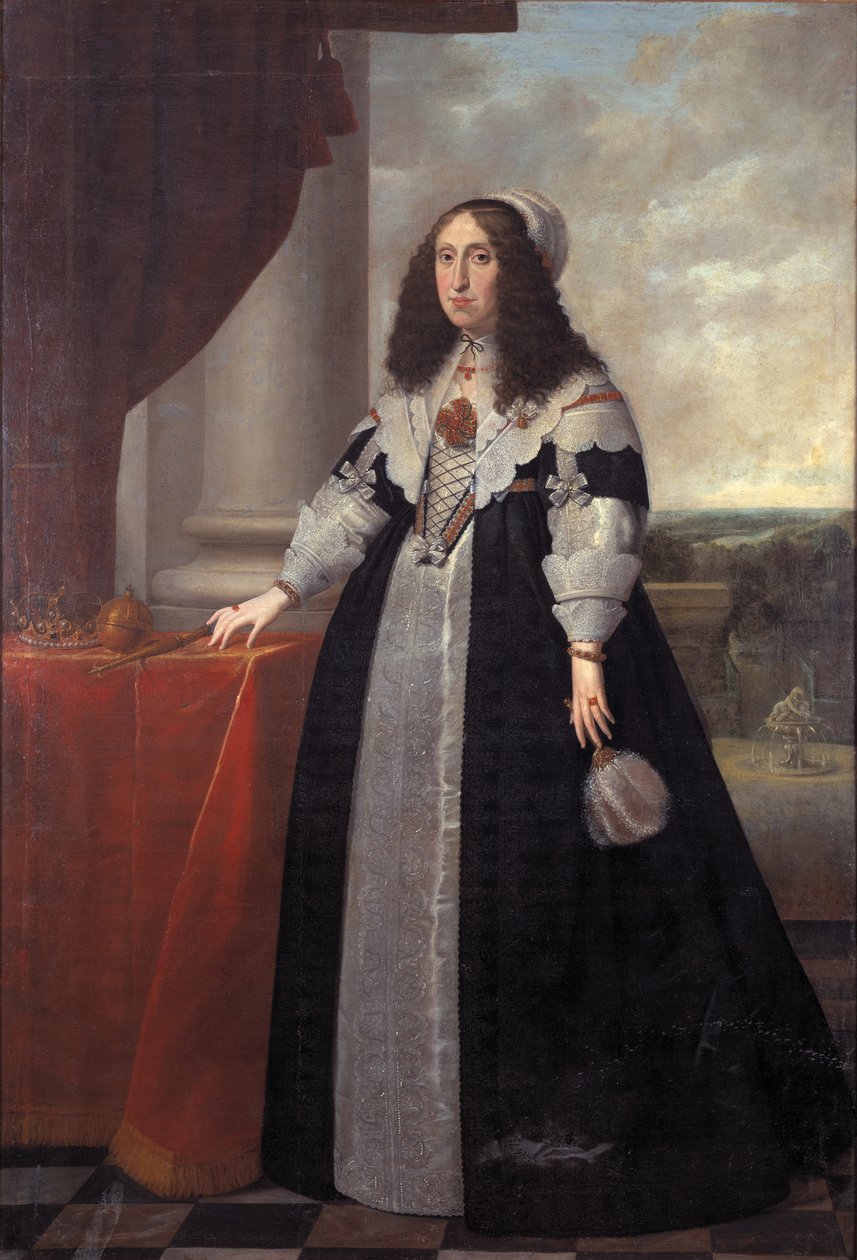 Cecilia Renata da Áustria, Rainha da Polônia, 1643 de P. Danckerts
