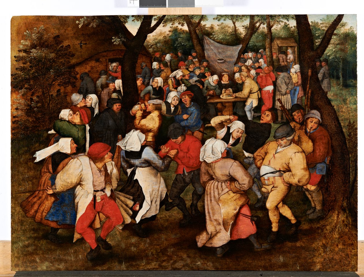 A dança do casamento de Pieter Brueghel the Younger