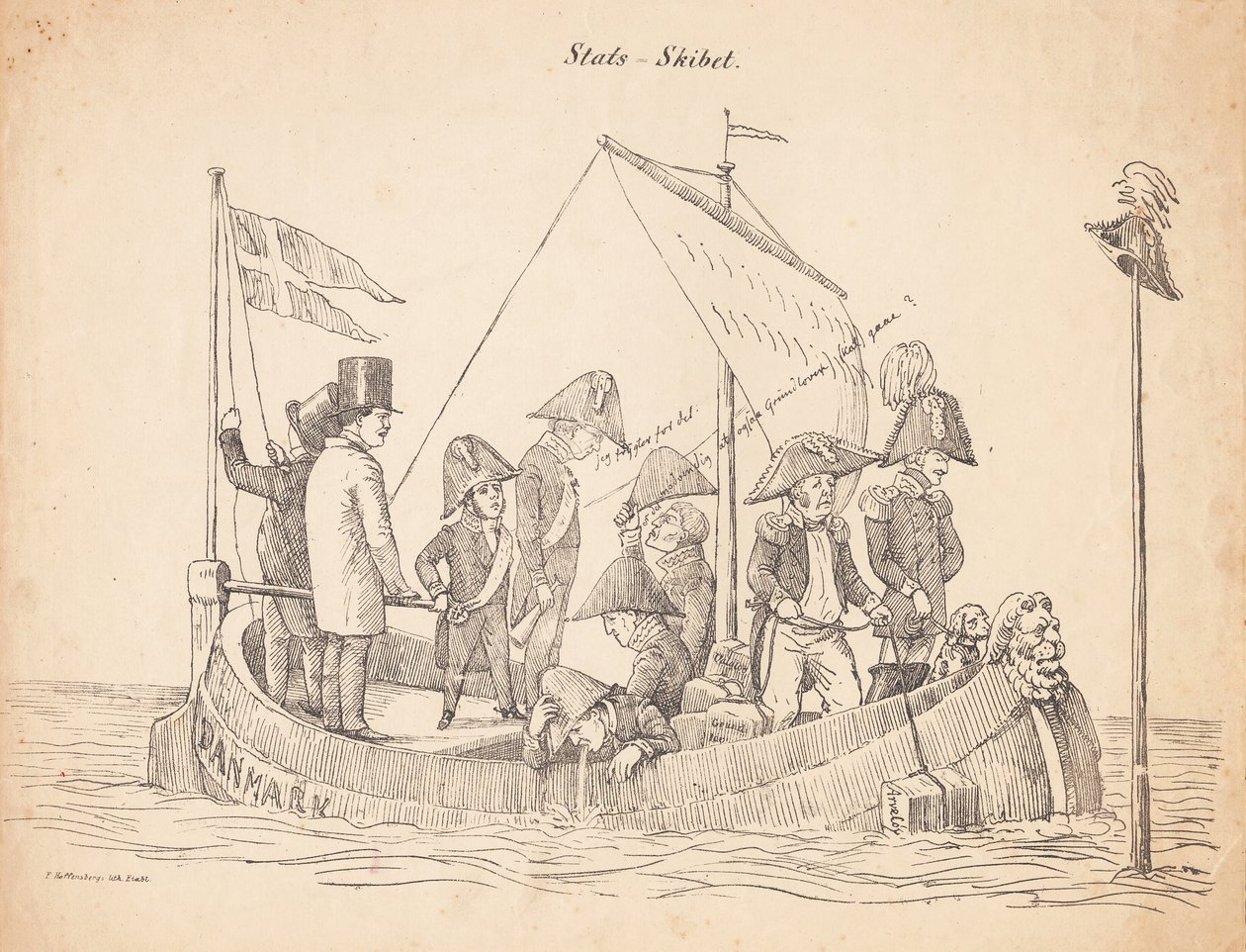 O navio do estado de P.C. Skovgaard