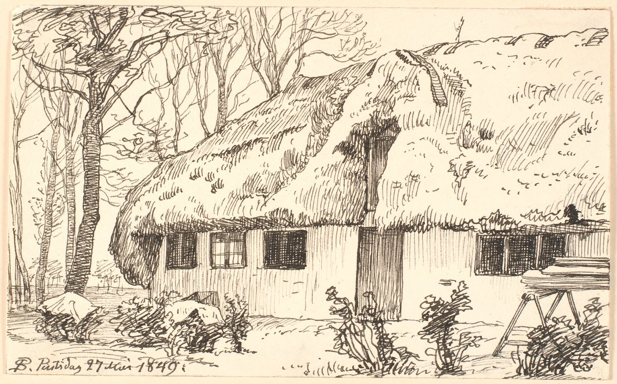 Quinta com telhado em Læsø de P.C. Skovgaard