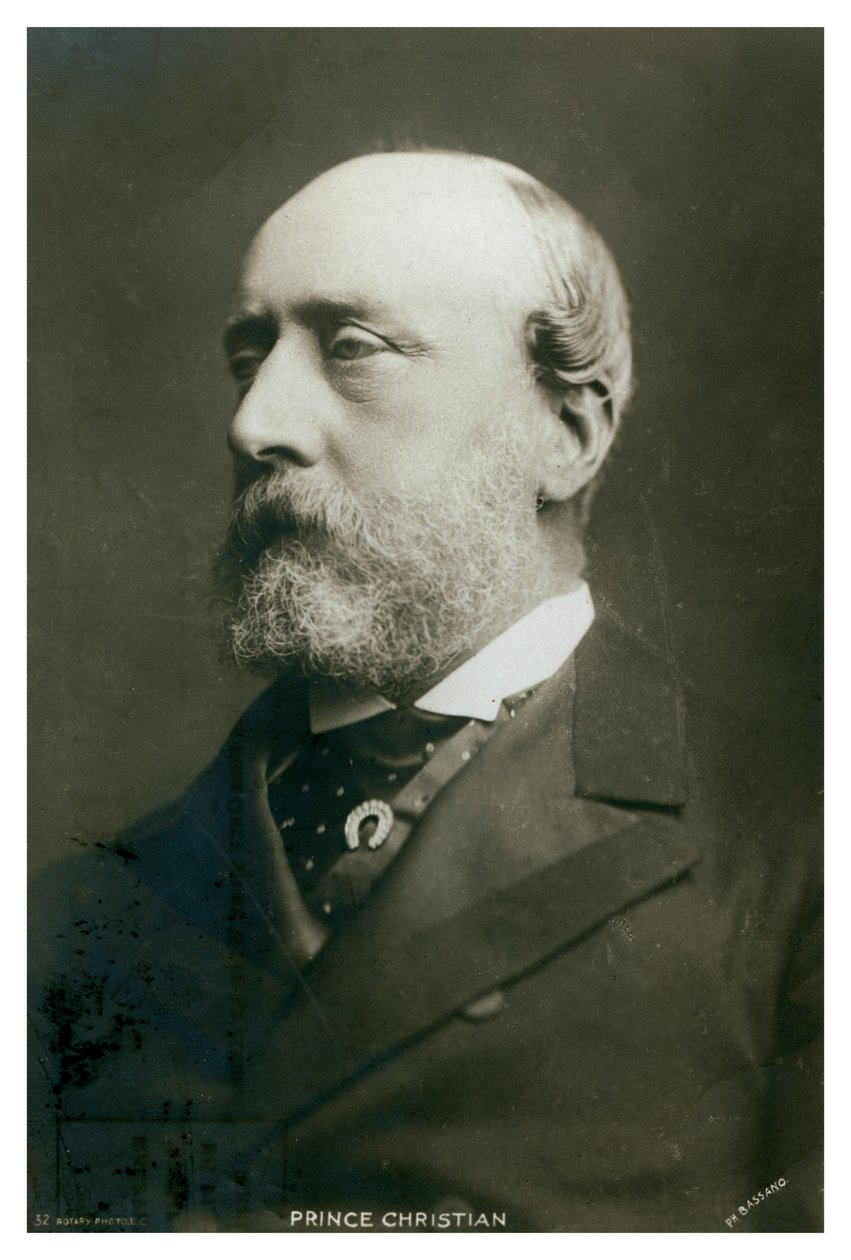 Príncipe Christian de Schleswig-Holstein, c1890-c1909 de PM Bassano