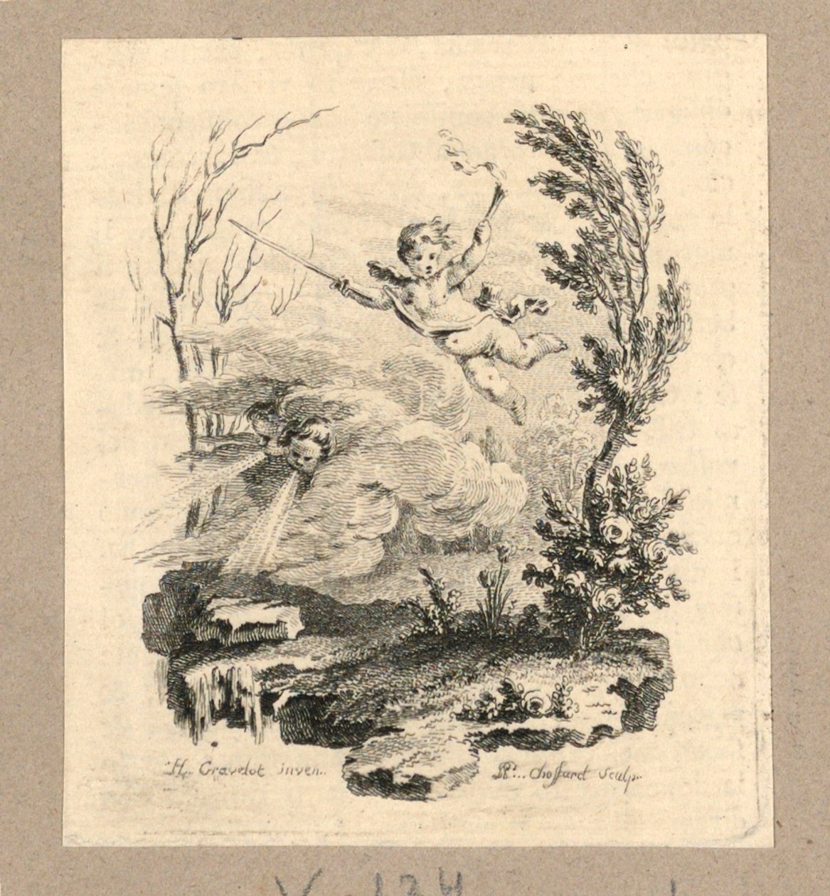 Impressão, inverno e primavera de P.P. Choffard