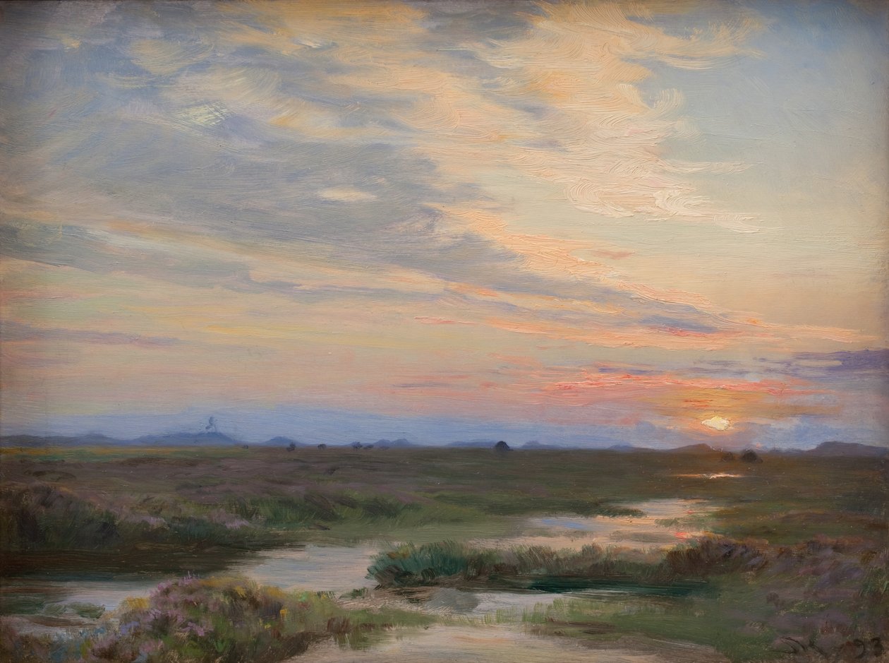 Noite em Skagen de Peder Severin Krøyer