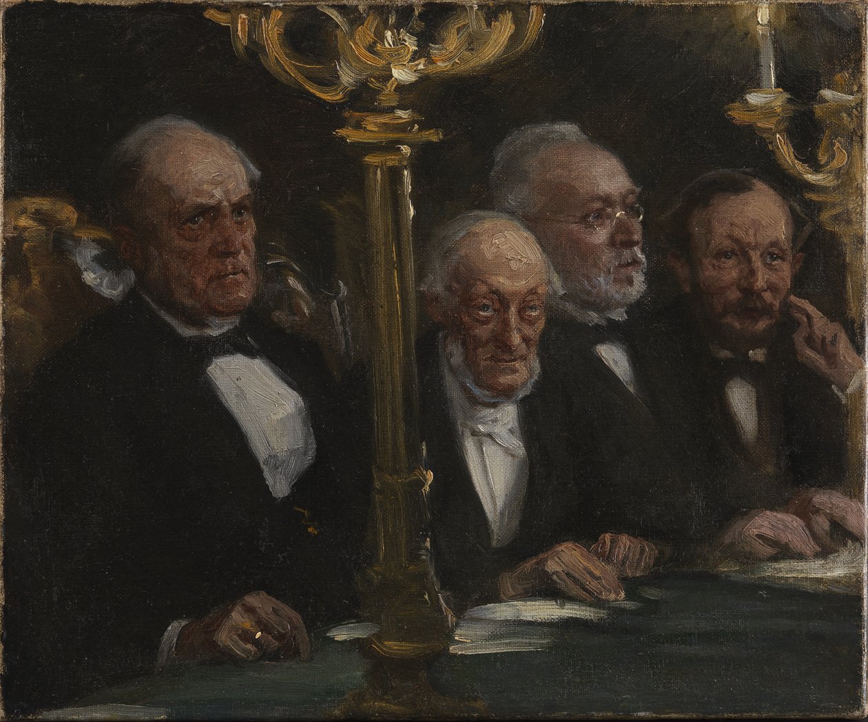 Grupo de retratos de Peder Severin Krøyer