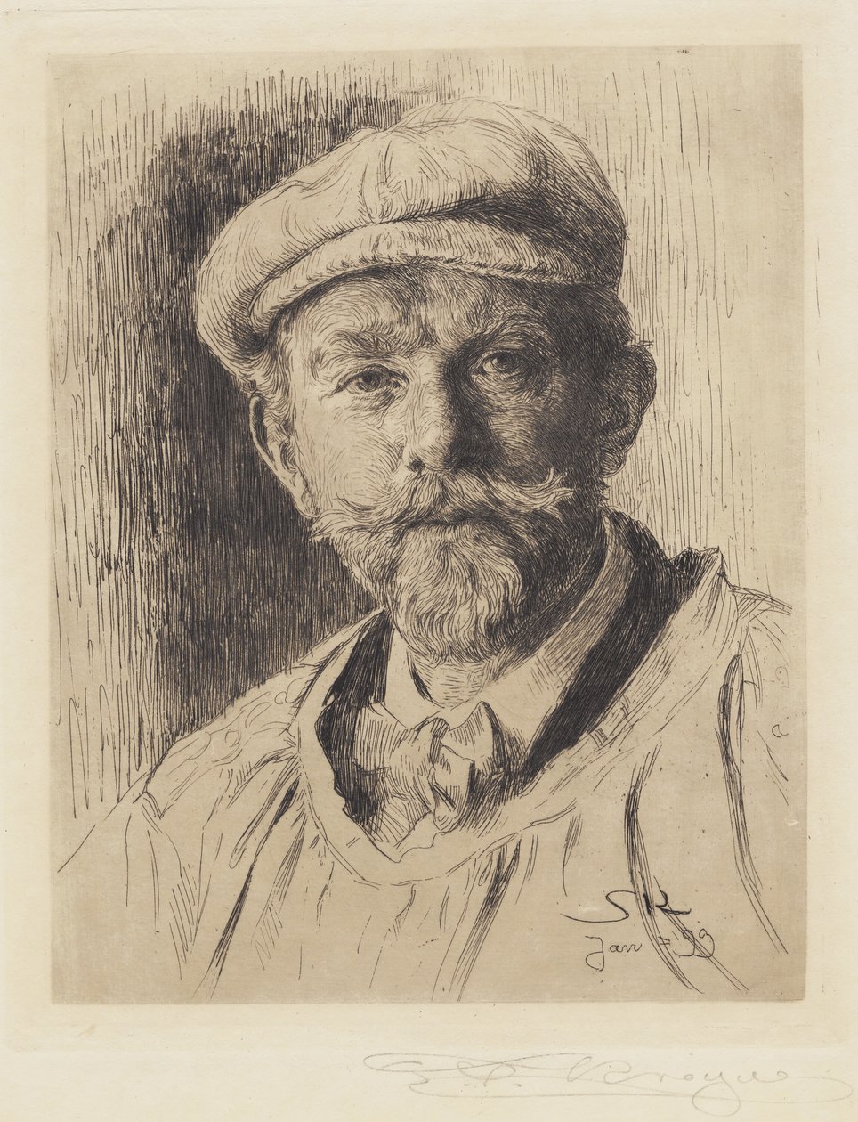 Auto-retrato de Peder Severin Krøyer