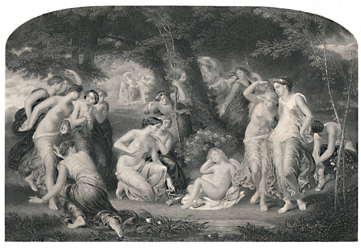 Desarmamento do Cupido Soneto Cliv., C1870 de P. Lightfoot