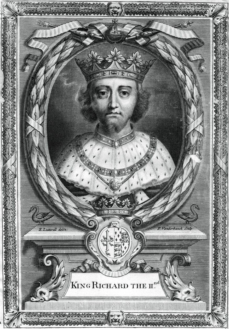 Ricardo II, rei da Inglaterra. de P. Vanderbanck