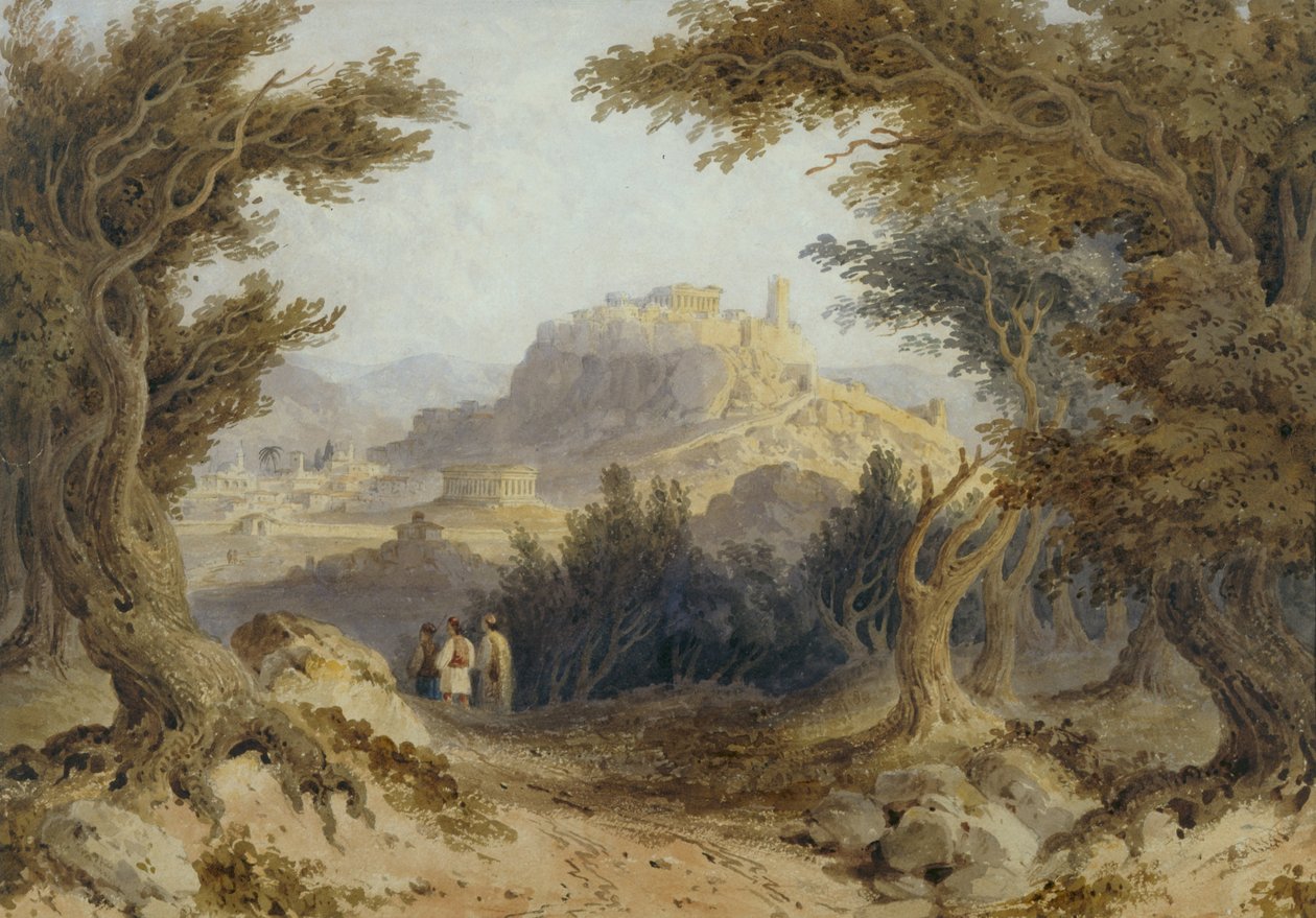 Vista de Atenas de William Page