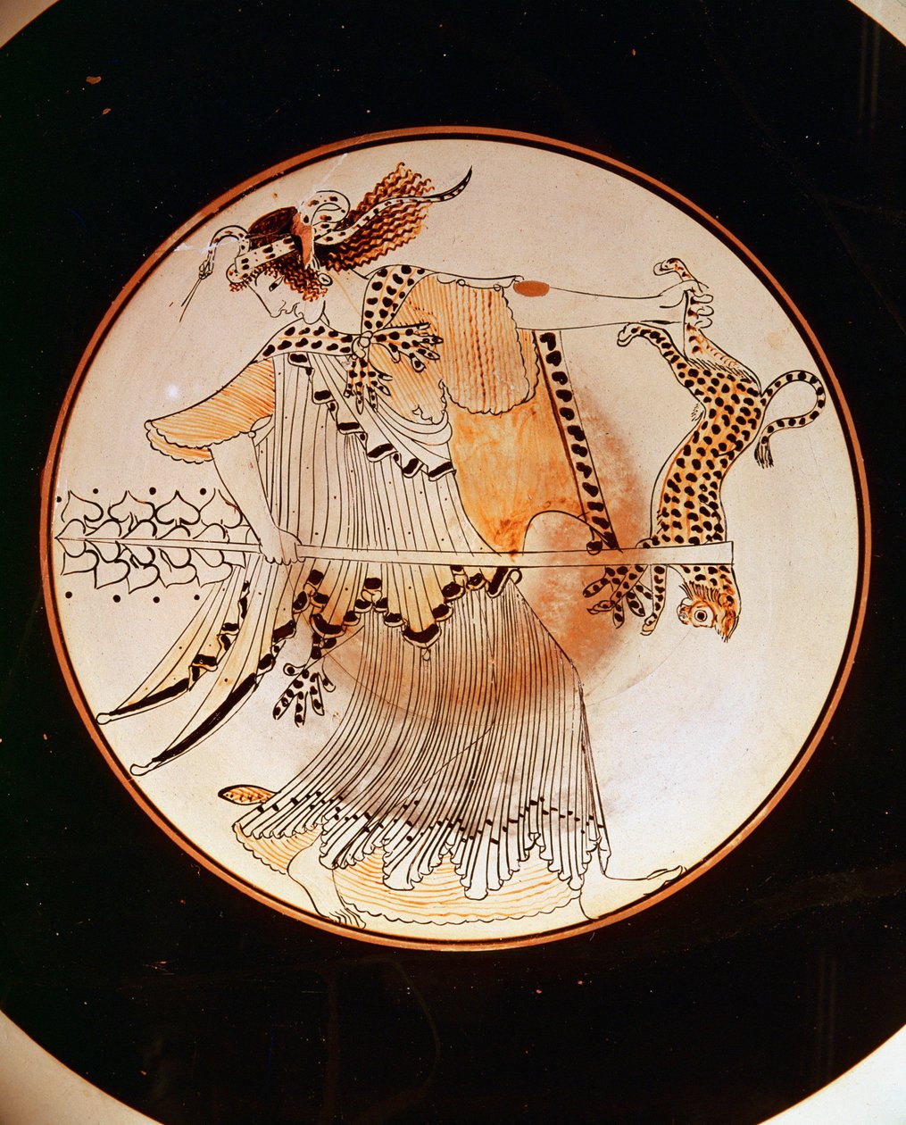 Maenad. Taça de vinho ático de Painter Brygos