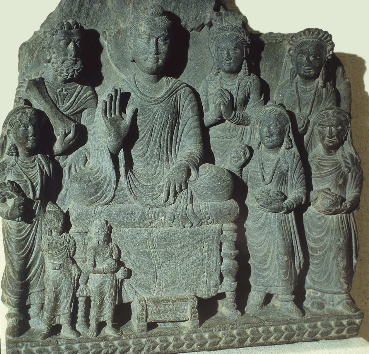 Alívio da pregação de Buda de Pakistani School