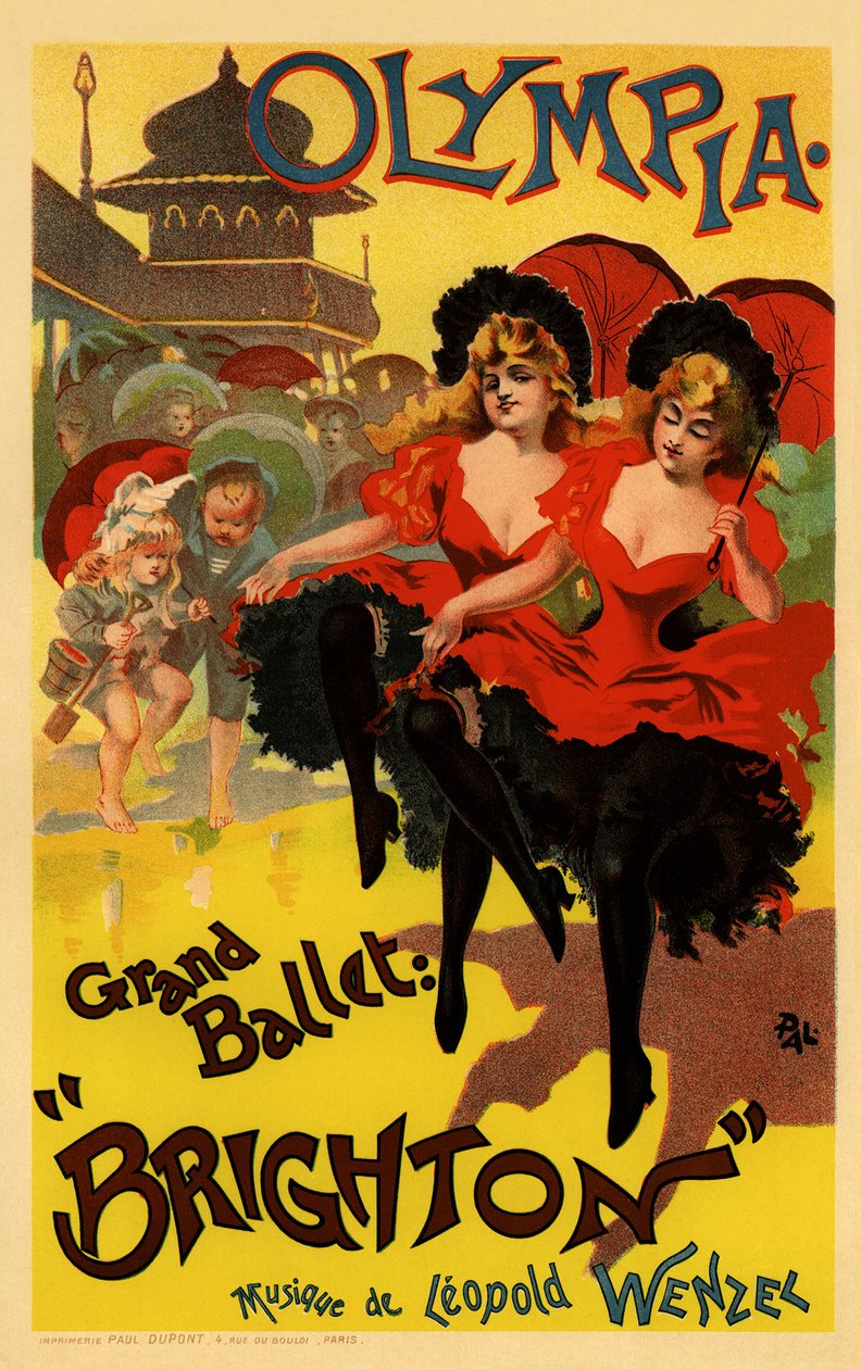 Olympia Poster, c. 1900 de Pal
