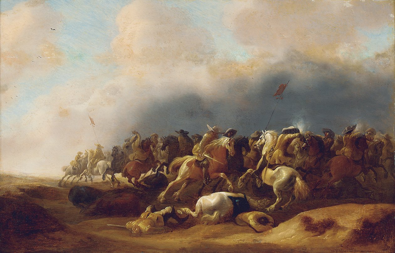 Um compromisso de cavalaria de Palamedes Palamedesz