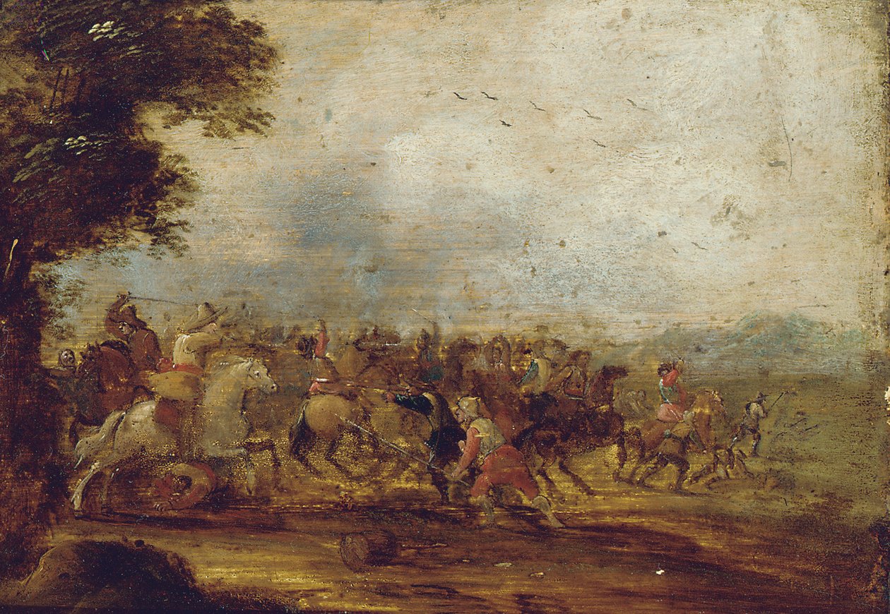 Um compromisso de cavalaria de Palamedes Palamedesz