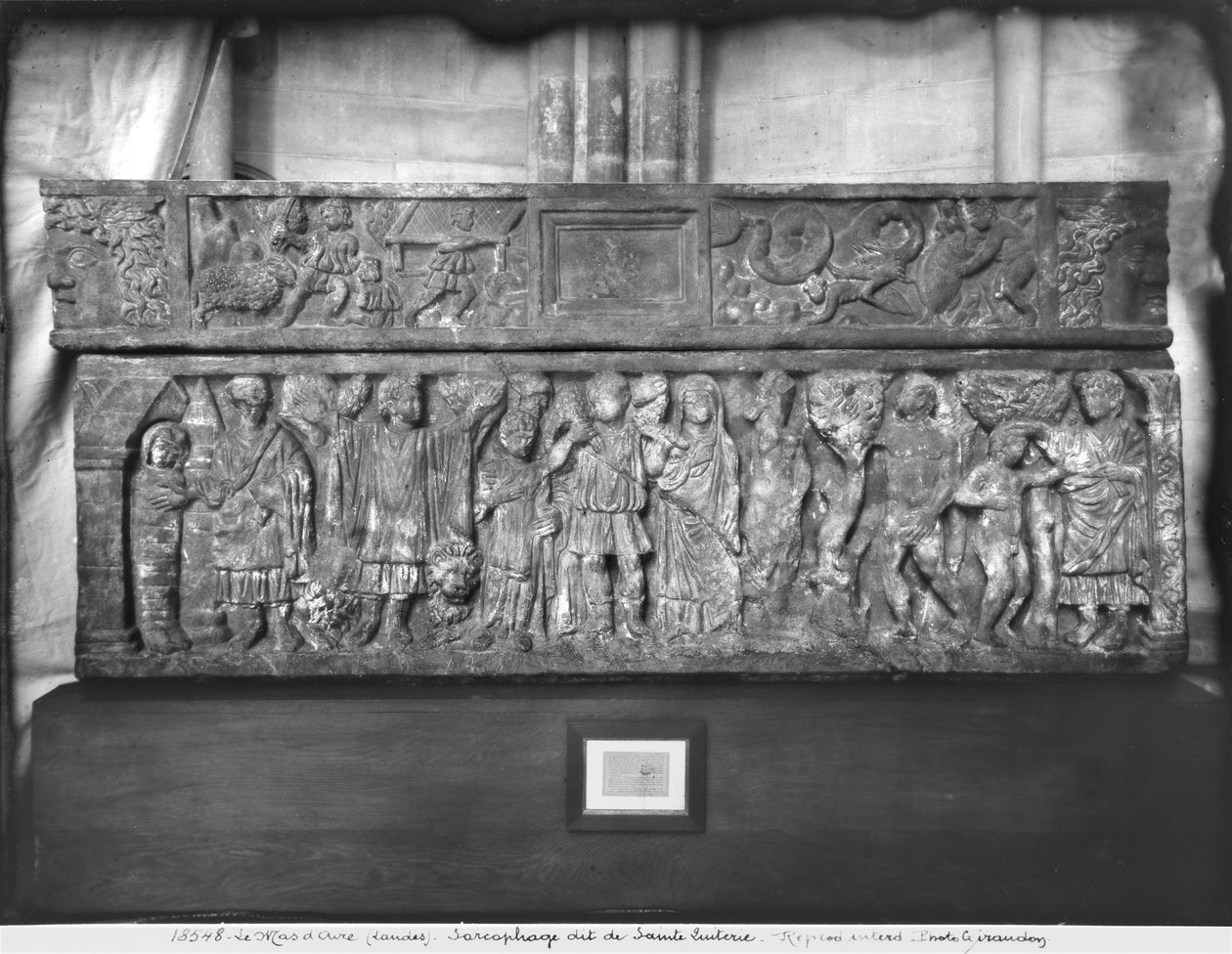 Sarcófago de St. Quitterie de Paleo Christian