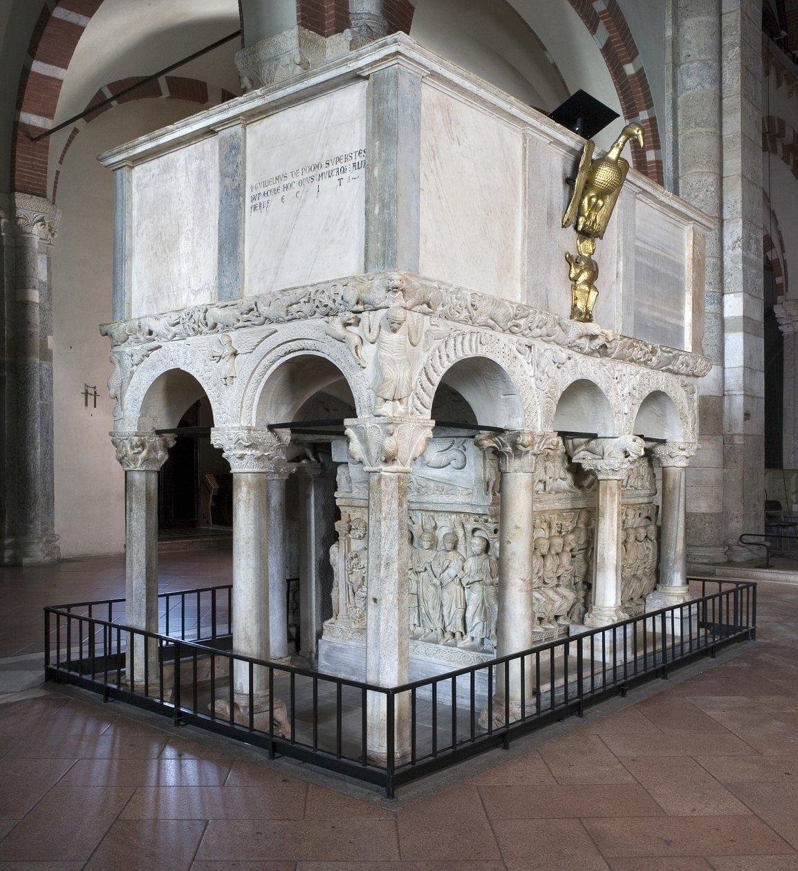 O sarcófago de Stilicho (mármore) de Paleo Christian