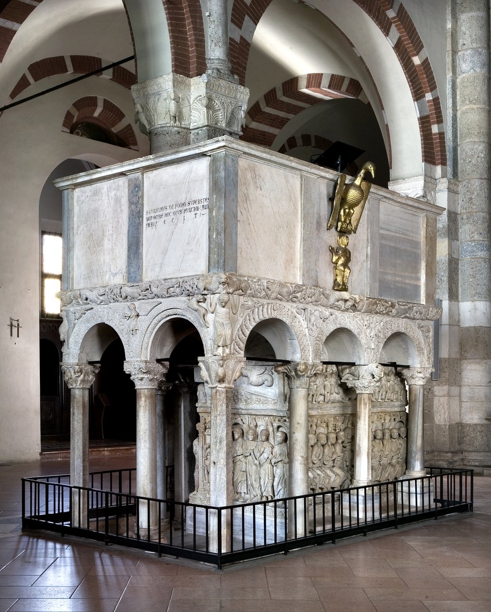 O sarcófago de Stilicho (mármore) de Paleo Christian