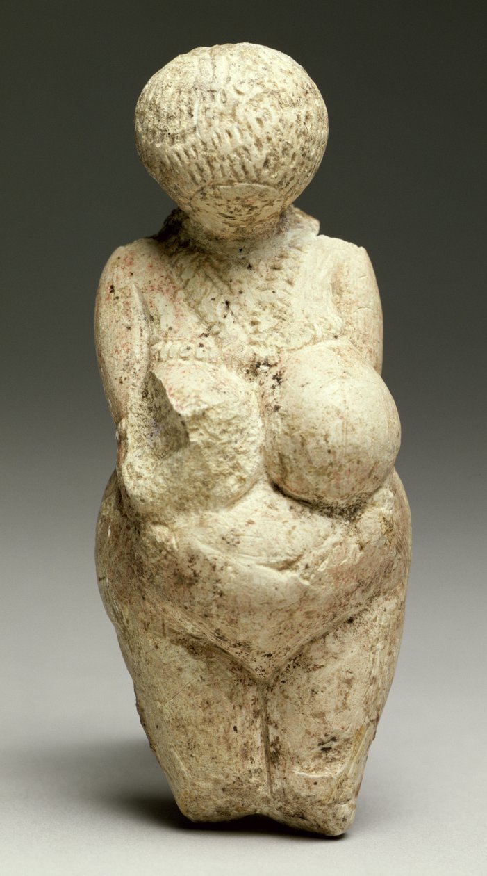 O Kostionki Venus, de Kostionki, região de Voronezh, c.23.000 aC de Paleolithic